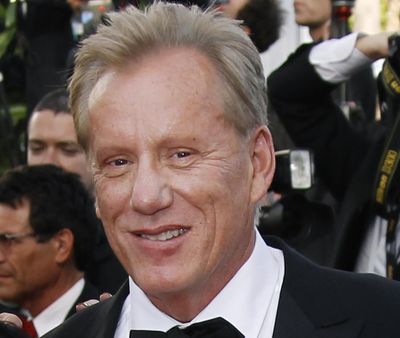 In this May 18, 2012  photo, actor James Woods arrives for the screening of “Once Upon a Time in America” at the 65th international film festival, in Cannes, southern France. (Joel Ryan / Associated Press)