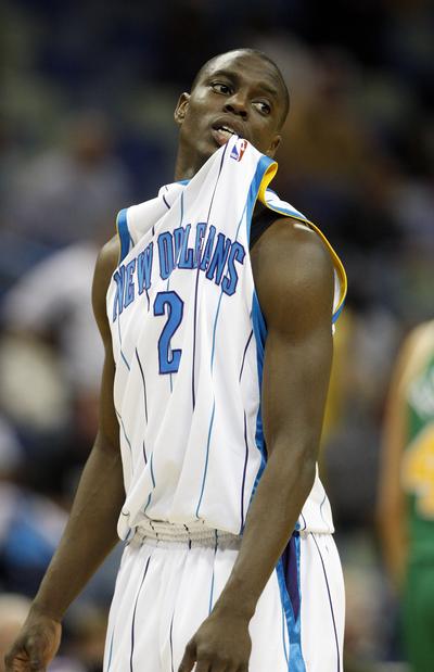 Associated Press Darren Collison had a triple- double in Hornets’ win. (Associated Press)