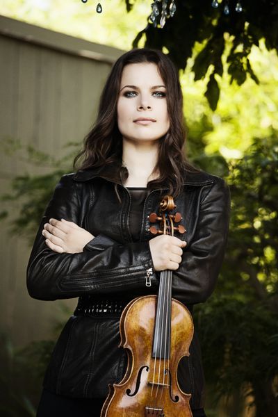 Guest artist Bella Hristova will perform the Sibelius Violin Concerto during Masterworks 1: The Return of the Symphony on Saturday and Sunday at Martin Woldson Theater at the Fox.  (Lisa-Marie Mazzucco)