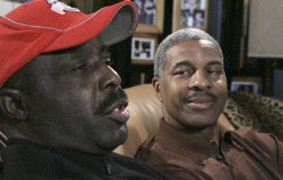 
Ron Springs, left, and Everson Walls became close friends while playing for the Dallas Cowboys.
 (Associated Press / The Spokesman-Review)