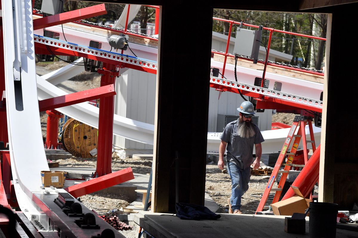 Crews work on constructing Silverwood