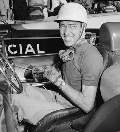 Before Carroll Shelby designed cars he raced them, here in 1958 at Havana GP. (Associated Press)