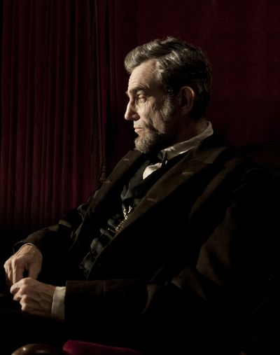 Daniel Day-Lewis portrays Abraham Lincoln in “Lincoln,” which will be released Nov. 16.