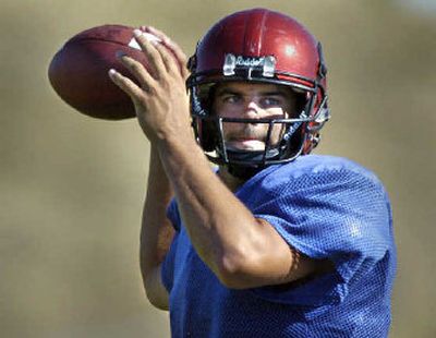 
Erik Meyer lauded for passing EWU record. 
 (Christopher Anderson/ / The Spokesman-Review)