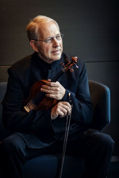 Violin virtuoso Shlomo Mintz returns to Spokane on Monday to perform with the Gonzaga Symphony Orchestra.  (Andrei Birjukov)
