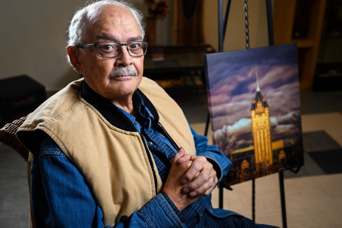 Photographer and artist Michael Forster is dealing with health issues and the passing of his wife. To help him cope, his friends have encouraged him to display his photography at local bars and art galleries, and some have sold. (Colin Mulvany / The Spokesman-Review)