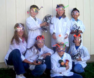 
The Panic-Stricken Brainy Chickens includes, clockwise from left, Karlicia Berry, Erik Finman, Stephanie Kocilia, Andre Maldonado, Esther Erickson, Jessica Taggert and Meghan McLeod. Photo courtesy of Karlicia Berry
 (Photo courtesy of Karlicia Berry / The Spokesman-Review)