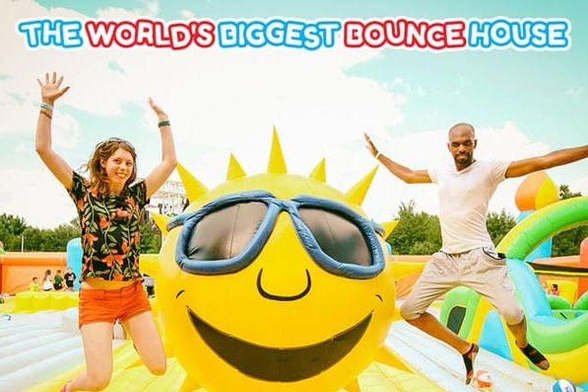 Big Bounce America features hour-long sessions for different age groups. (Courtesy of thebigbounceamerica.com.)