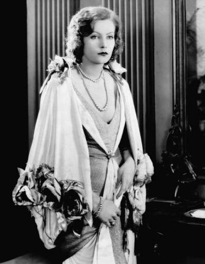 
Film legend Greta Garbo, shown in the 1927 film 