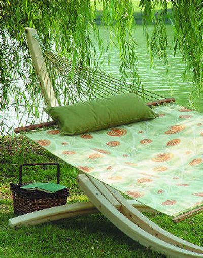 
Transform a dull backyard into a private fall retreat with a hammock from which to welcome the change of season.
 (MS / The Spokesman-Review)