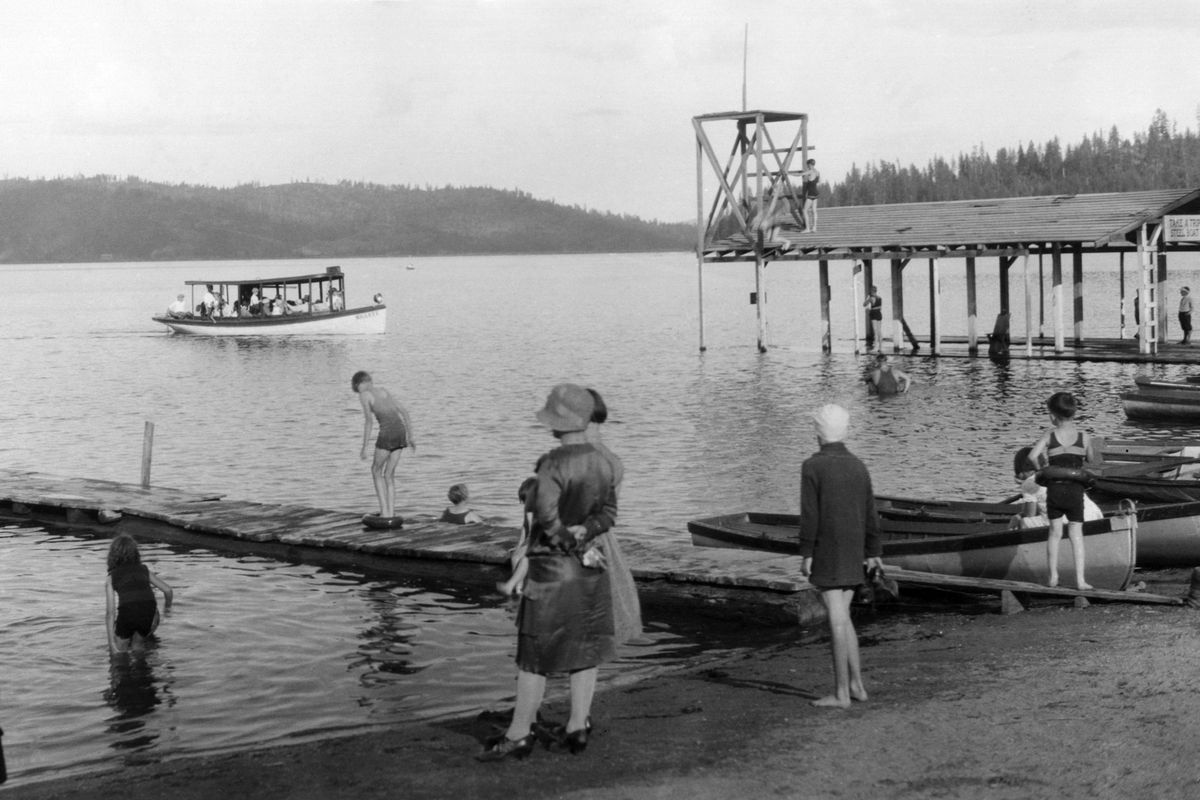 1920s: Newman Lake was a recreational getaway for Spokane residents in the early 1900s.