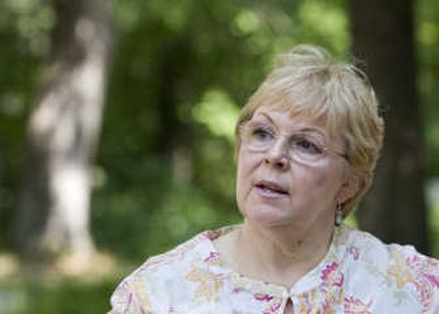 
Spiritualist Judy Ulch talks at the Wonewoc Spiritualist Camp in Wonewoc, Wis., last month. Associated Press
 (Associated Press / The Spokesman-Review)