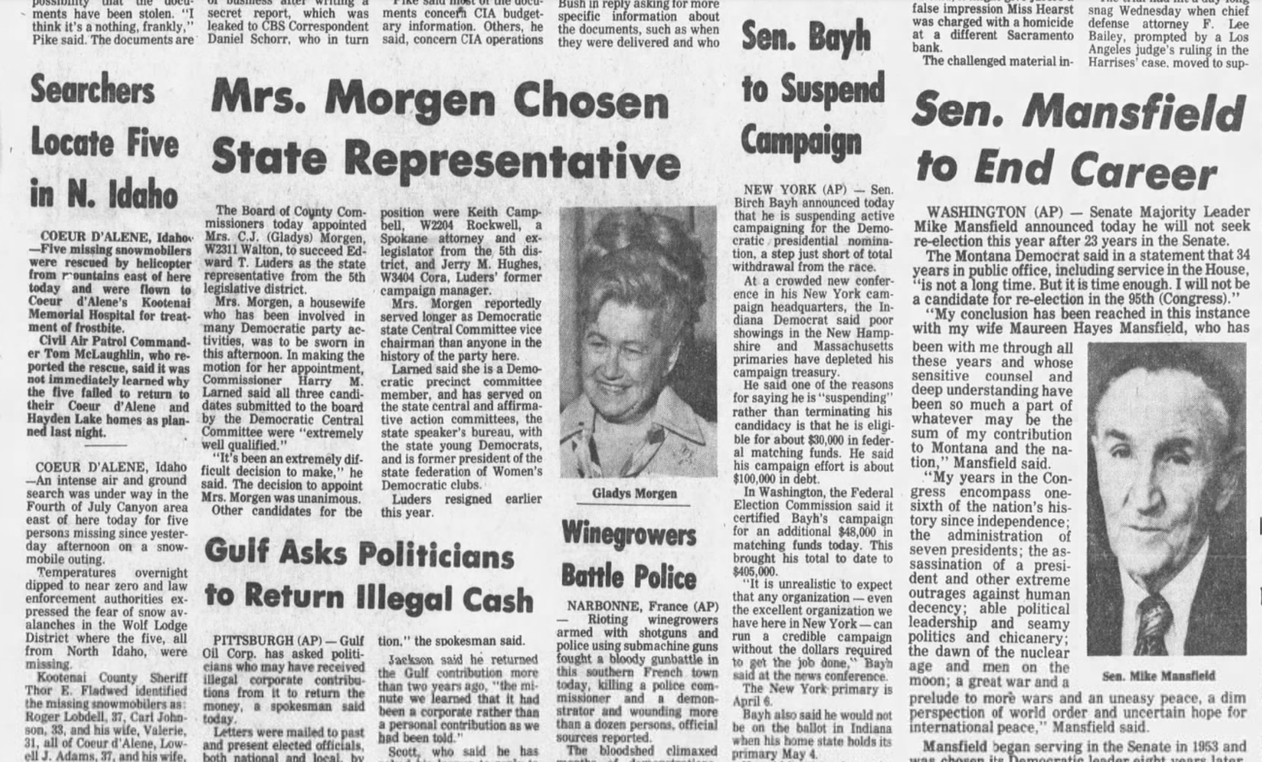 TheSexPistols 新聞 This day in history: 5 snowmobilers were rescued in North Idaho