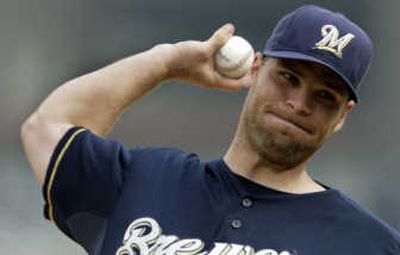 
Injured Brewers pitcher Ben Sheets is 10-4 with a 3.39 earned run average. Associated Press
 (Associated Press / The Spokesman-Review)