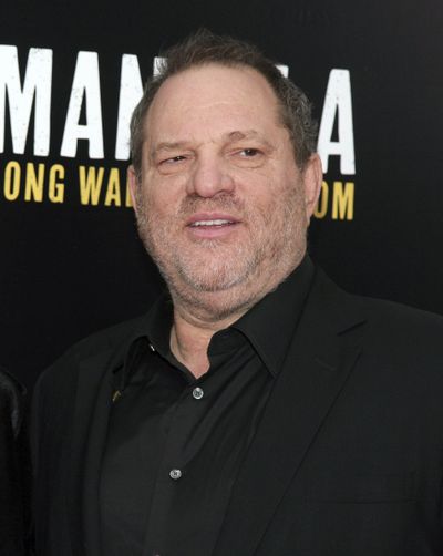 In this Nov. 25, 2013photo, producer Harvey Weinstein attends a screening of 