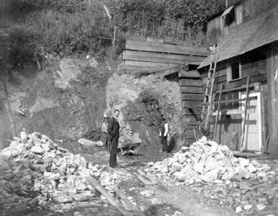 A 1906 fire devastated most of the business district of Hope, Idaho, a town that was nearly destroyed by an 1894 storm.
(Bonner County Historical Society and Museum photos / The Spokesman-Review)