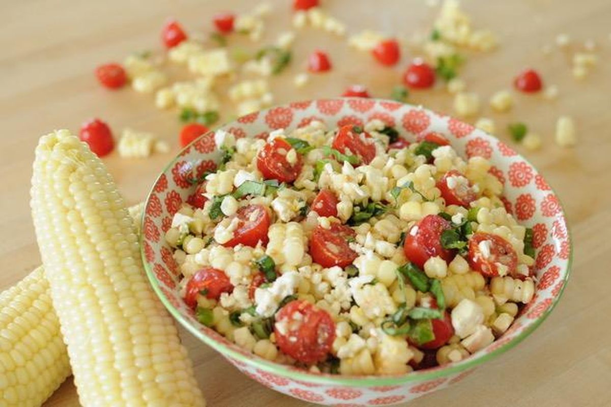 Summer corn salad is a triple threat: It is quick to prepare, healthy and knock-your-socks-off delicious. (Julia Ditto / For The Spokesman-Review)