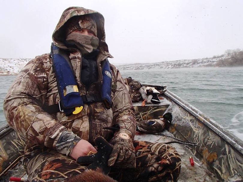 Foul weather can be a boon to duck and goose hunting while increasing the chance of cold-water immersion and boating accidents. (Idaho Department of Fish and Game)