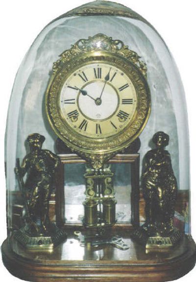 
Ansonia dome clock from about 1880. 
 (The Spokesman-Review)