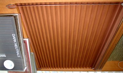 Insulated shades like the Hunter Douglas Architella honeycomb shades can dramatically reduce heat loss from your home, so much so that these particular shades are eligible for up to a $500 federal government rebate. (Renee Sande / Down to Earth NW Correspondent)