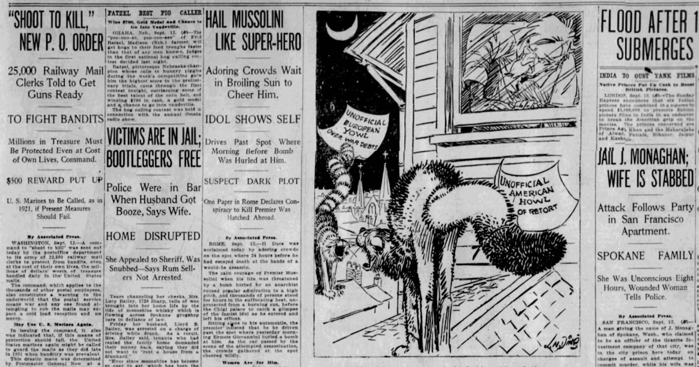 This day in history: Spokanites wanted air conditioning at Coliseum. Wife called on cops to stop flow of liquor to her husband