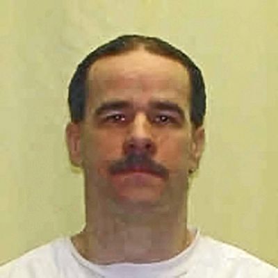 This undated photo provided by the Ohio Department of Rehabilitation and Correction shows death row inmate Patrick Leonard, convicted of the kidnapping, assault, attempted rape and aggravated murder of his former girlfriend Dawn Flick on July 29, 2000, in her home in the Hamilton County village of New Baltimore, Ohio. (Uncredited / AP)
