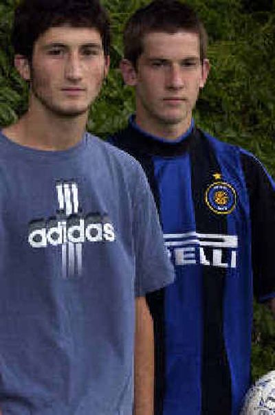 
Skye Henderson, left, and Brandon Darnell have led LC's soccer revival.Skye Henderson, left, and Brandon Darnell have led LC's soccer revival.
 (The Spokesman-Review)