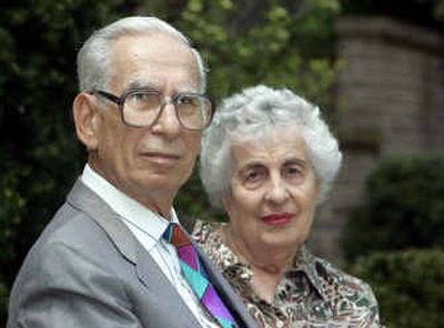 
Claude Cassirer and his wife, Beverly. 
 (Associated Press / The Spokesman-Review)