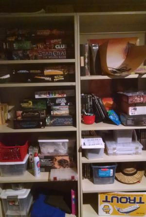 My shelf of games (Andrew Smith)