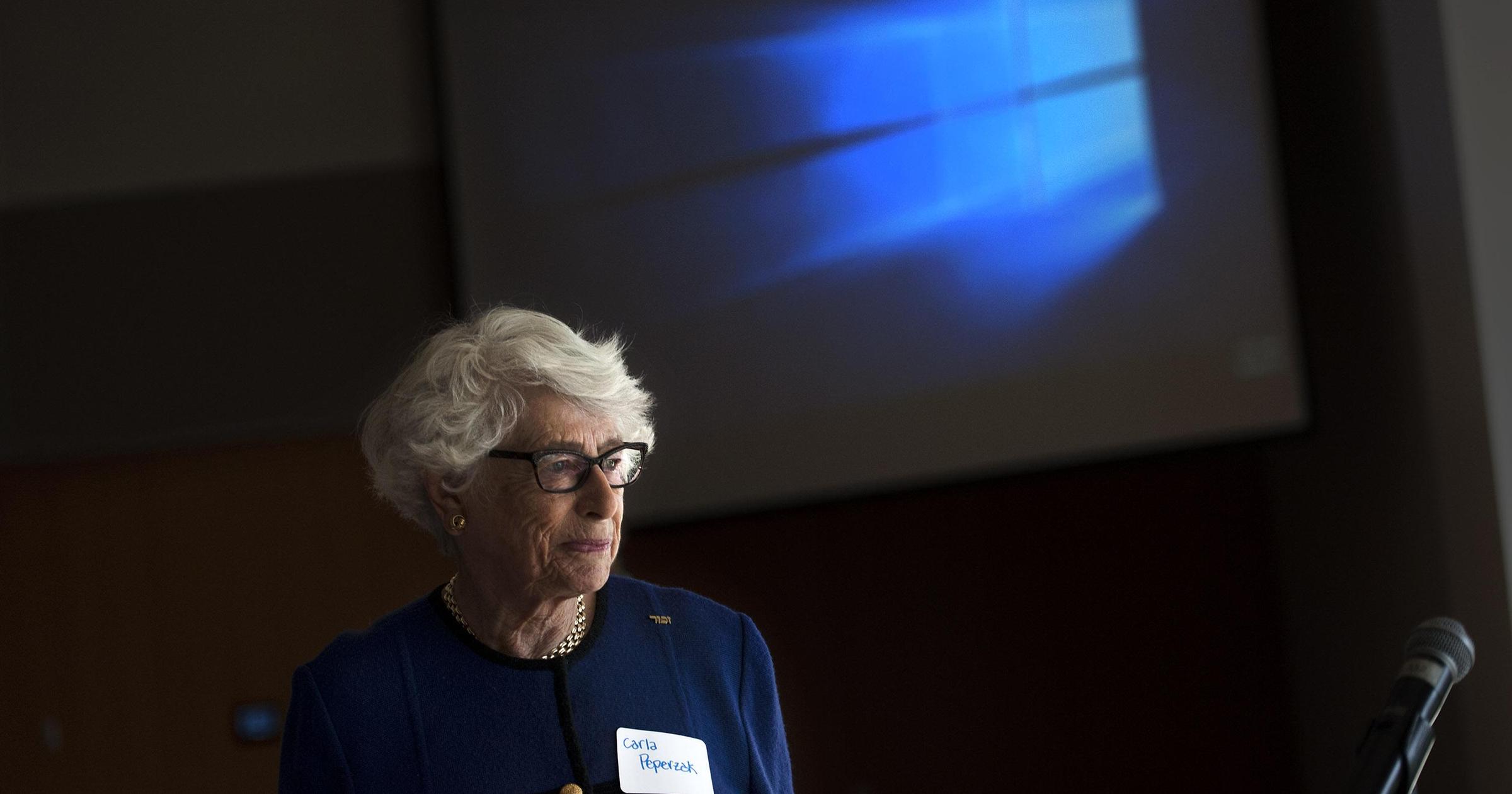 Holocaust freedom fighter Carla Peperzak preaches empathy at Gonzaga hate studies conference