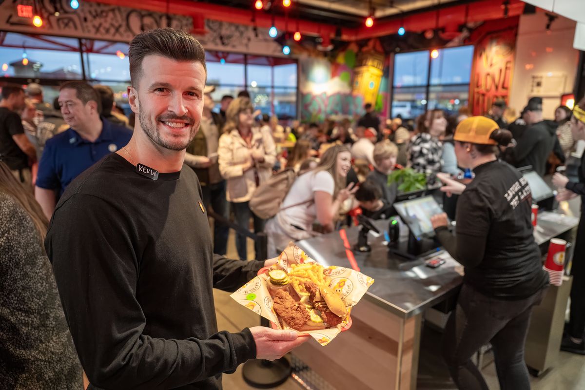 Kevin Eggen has opened a new location of Dave’s Hot Chicken at 6100 N. Division St. (COLIN MULVANY/The Spokesman-Review)