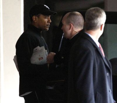 President-elect Obama leaves a gym Sunday in Chicago.  (Associated Press / The Spokesman-Review)