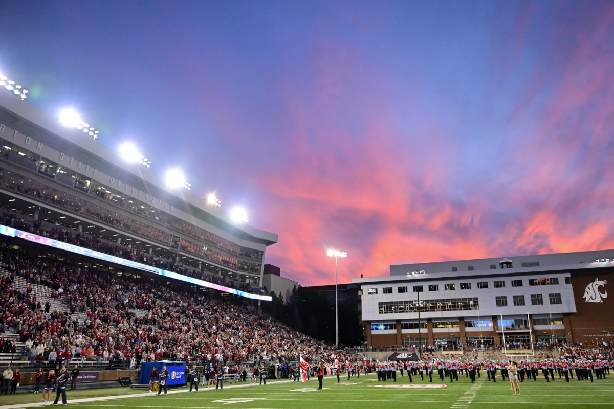 A WSU player was shot early Sunday morning, Sept. 21, after the Apple Cup. Pullman police are searching for the suspect.  (Tyler Tjomsland/The Spokesman-Review)