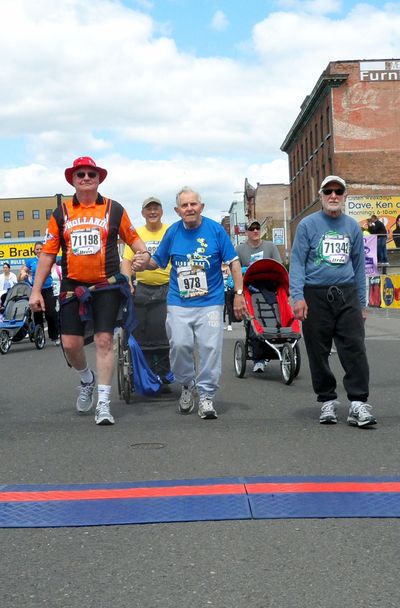 Team Rogers crossed the finish line at last week’s Bloomsday in 2 hours and 40 minutes.