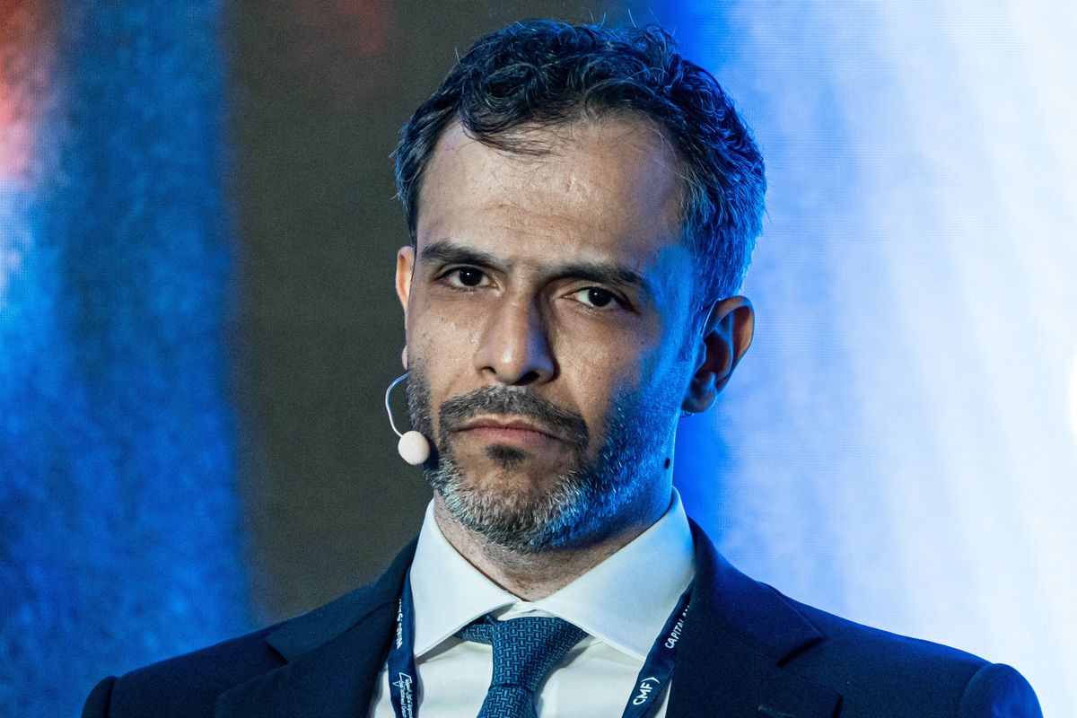Mohammed Al-Rumaih, chief executive officer of Saudi Exchange.  (Lam Yik/Photographer: Lam Yik/Bloomberg)