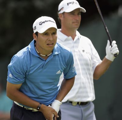 Andres Romero shot a 65 at Oakland Hills, tying the course record for a major. (Associated Press / The Spokesman-Review)