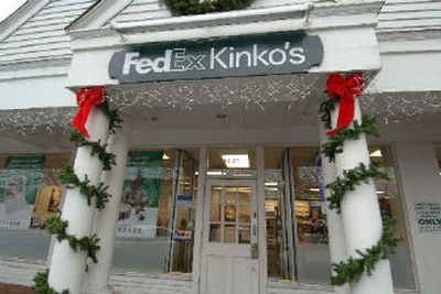 The Fairfield, Conn. FedEx/Kinko store. The FedEx Corp. was accused in a lawsuit of hiring a sex offender who was later charged with molesting an 8-year-old boy at this location in Fairfield. FedEx says a background check revealed no criminal history.
(Associated Press / The Spokesman-Review)
