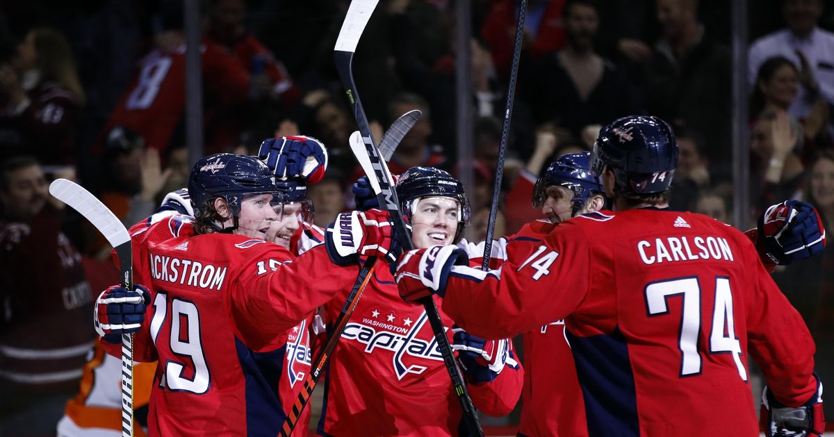 NHL Capsules Capitals rally past Flyers 53 The SpokesmanReview