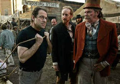 David Milch, left, creator of