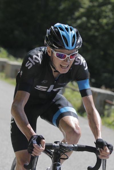 Christopher Froome of Britain will wear yellow jersey as Tour de France resumes today. (Associated Press)