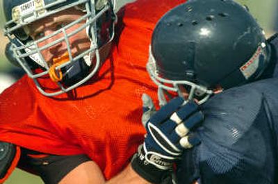 
The Spokesman-Review Football coaches from around the region offer high praise for Lake City lineman Byron Hout, a Boise State University recruit.
 (Jesse Tinsley / The Spokesman-Review)