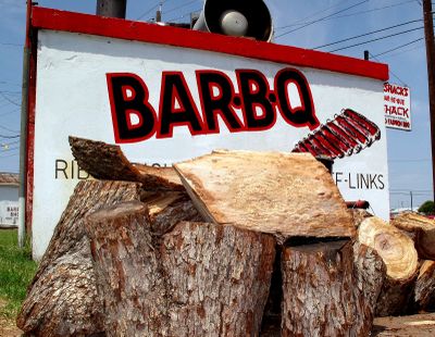 Pecan wood, the fuel to their success, sits outside Meshack's Bar-B-Que Shack in Garland. Meshack's has gained notoriety in many barbecue circles as one of the top spots in Dallas County.    (Irwin Thompson/Dallas Morning News/TNS)