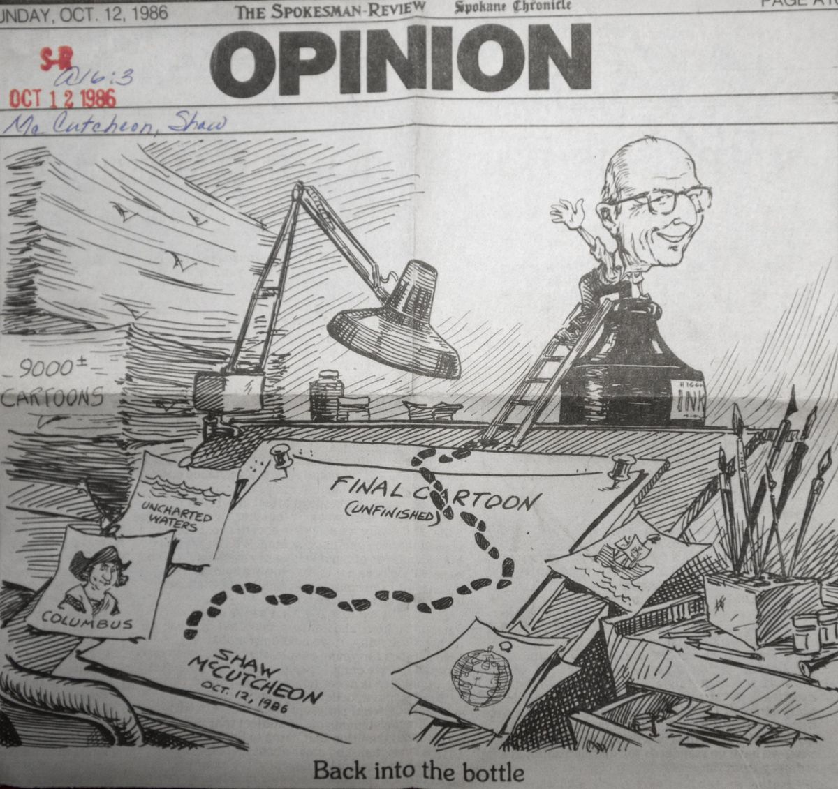 Shaw McCutcheon cartoon (The Spokesman-Review / File)