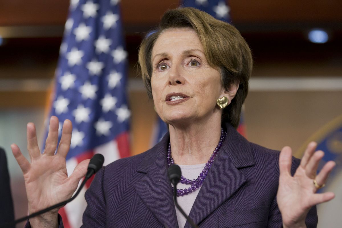 Minority Leader Nancy Pelosi and the rest of the House members plan to leave for the year Friday. (Associated Press)