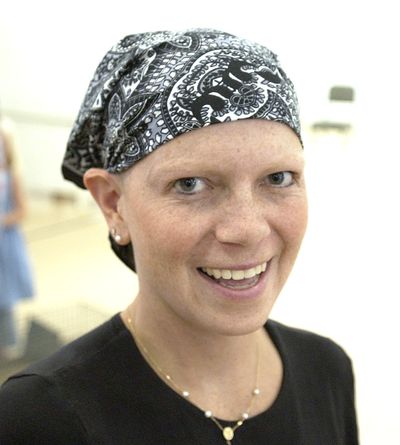 Jenny Meyer is pictured at the Bonner County Fairgrounds in 2006. Meyer, who died of cancer last year, was her sister Julie Walkington’s inspiration in starting Celebrate Life Run/Walk, a benefit for those affected by cancer. (FILE / The Spokesman-Review)