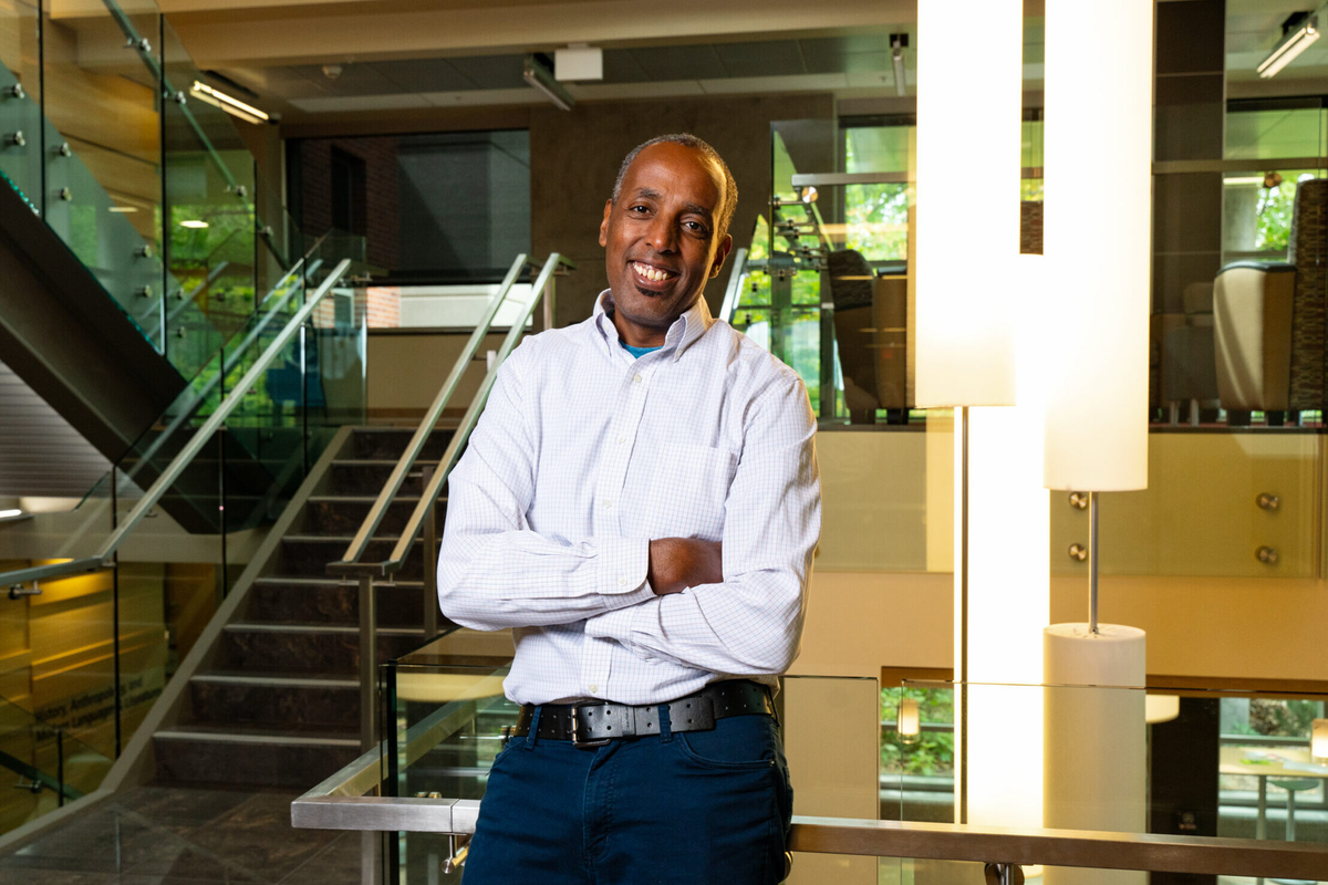 Eastern Washington University Sociology Professor Kass Kebede founded Libraries for Ethiopia. The Spokane-based nonprofit funded establishment of the first public library in Sendafa-Beke, Ethiopia. It opened in February.  (Courtesy of Kass Kebede)
