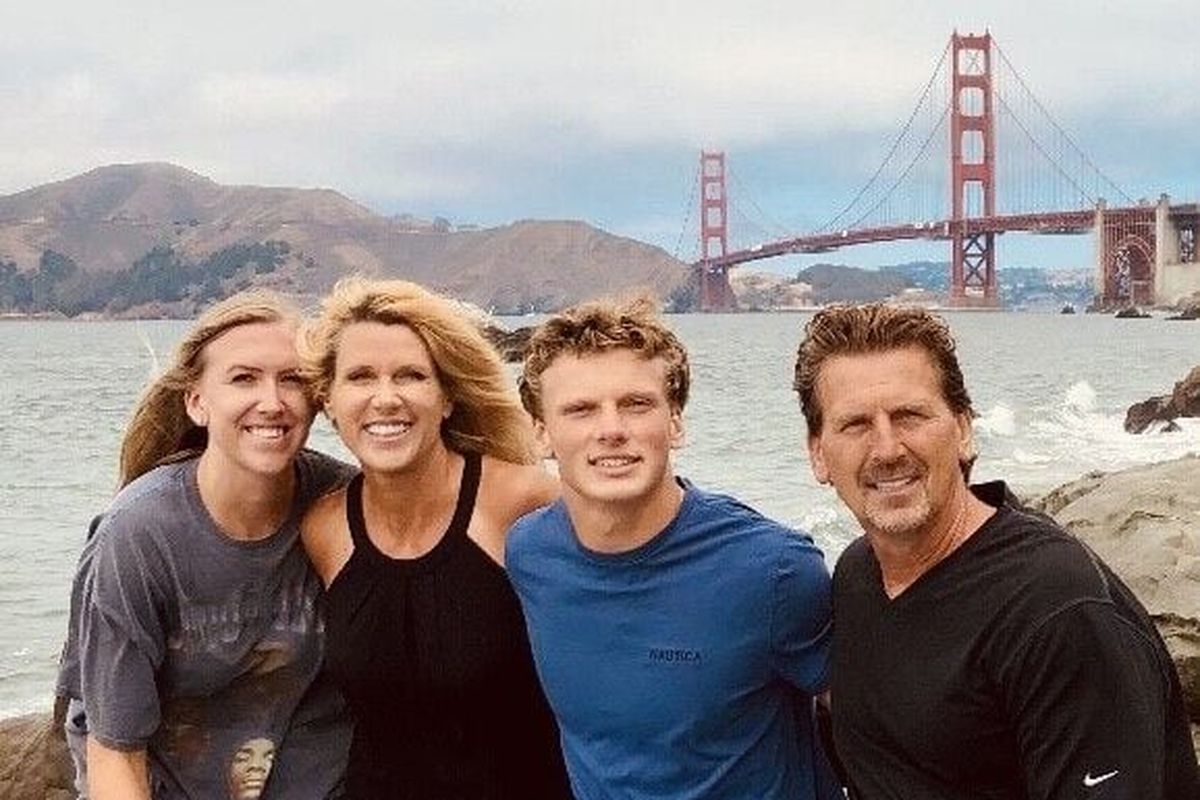 From left, Grayce, Lissa, Kenny and Greg Olson.  (Courtesy of Lissa Olson)