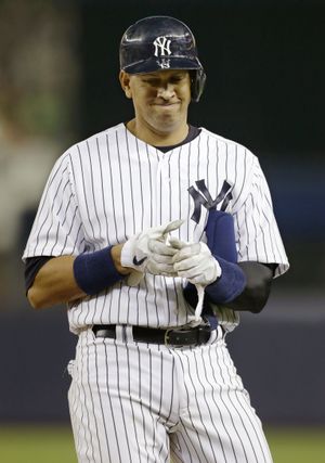 “The deck has been stacked against me from day one,” Alex Rodriguez said. (Associated Press)
