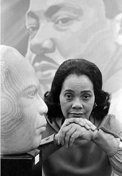 
Coretta Scott King is shown during an interview at the Martin Luther King Jr. Center for Social Change in Atlanta in this Jan. 1975 file photo. 
 (Associated Press / The Spokesman-Review)