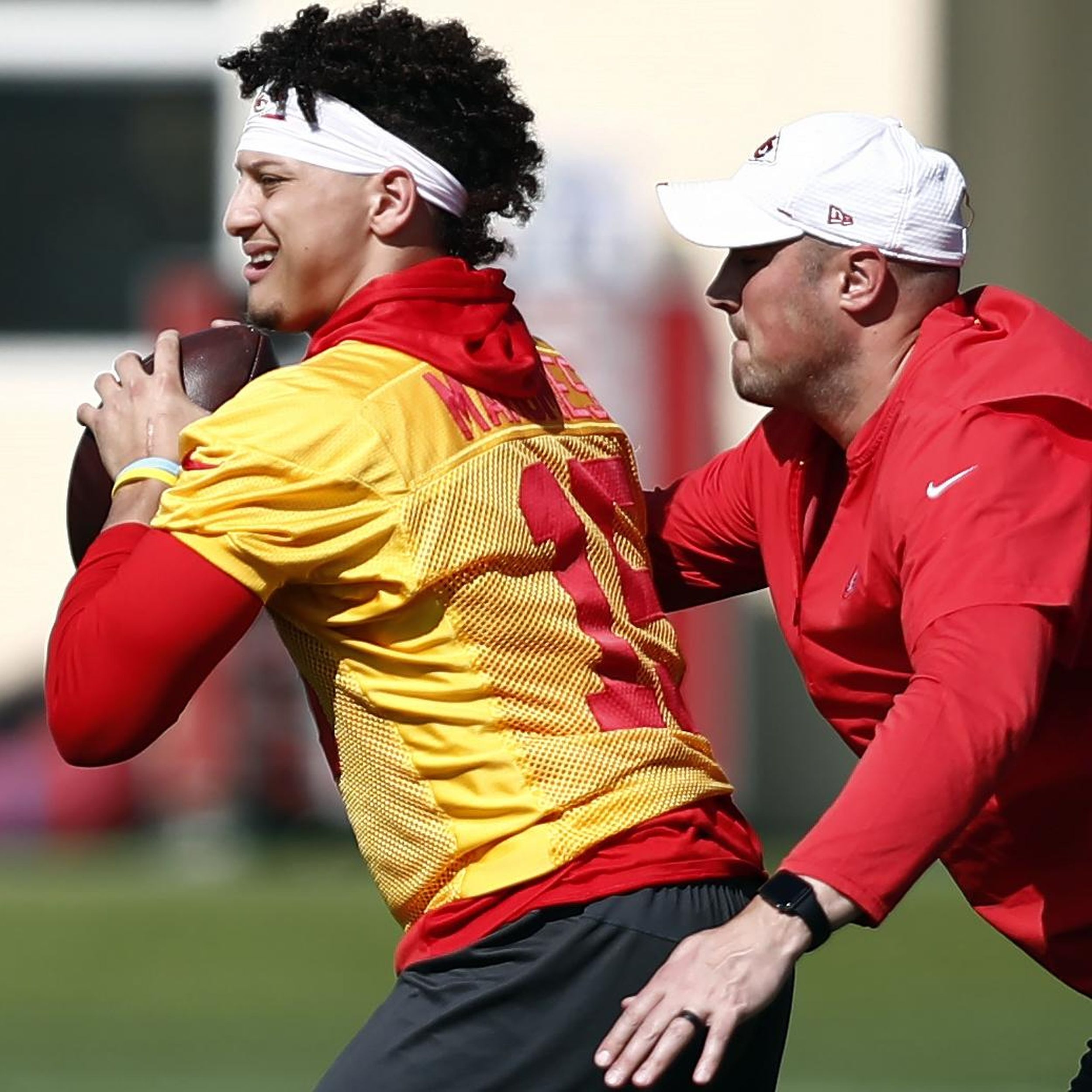 Kansas City Chiefs quarterback Patrick Mahomes is unassuming and